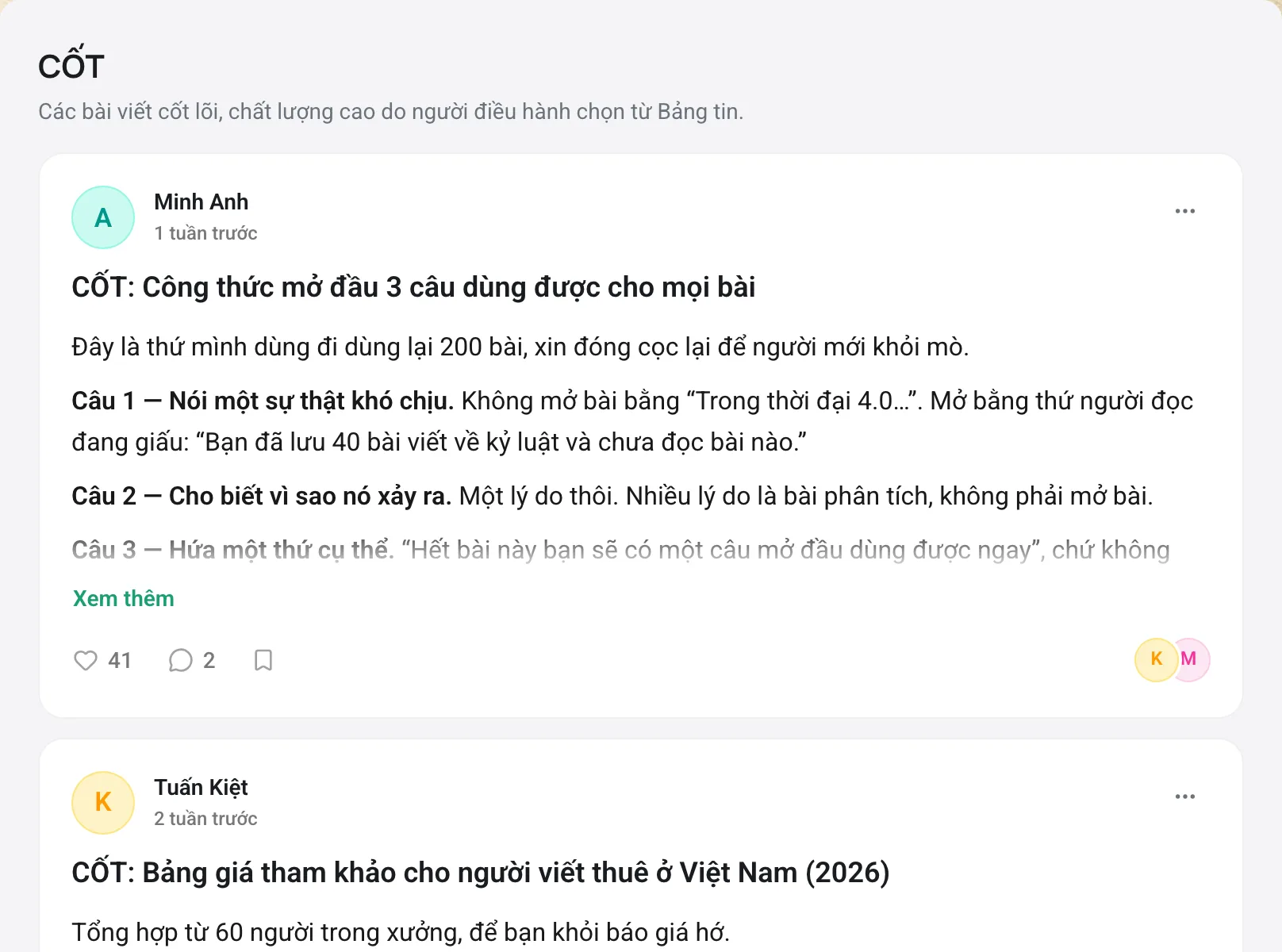 Trang CỐT với các bài viết đã được duyệt vào thư viện